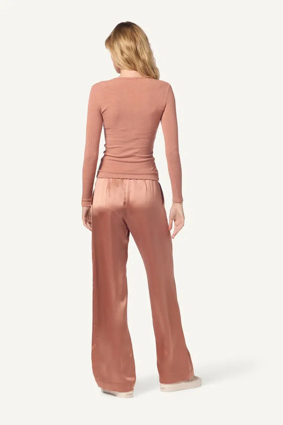 High Rise Pleated Pant