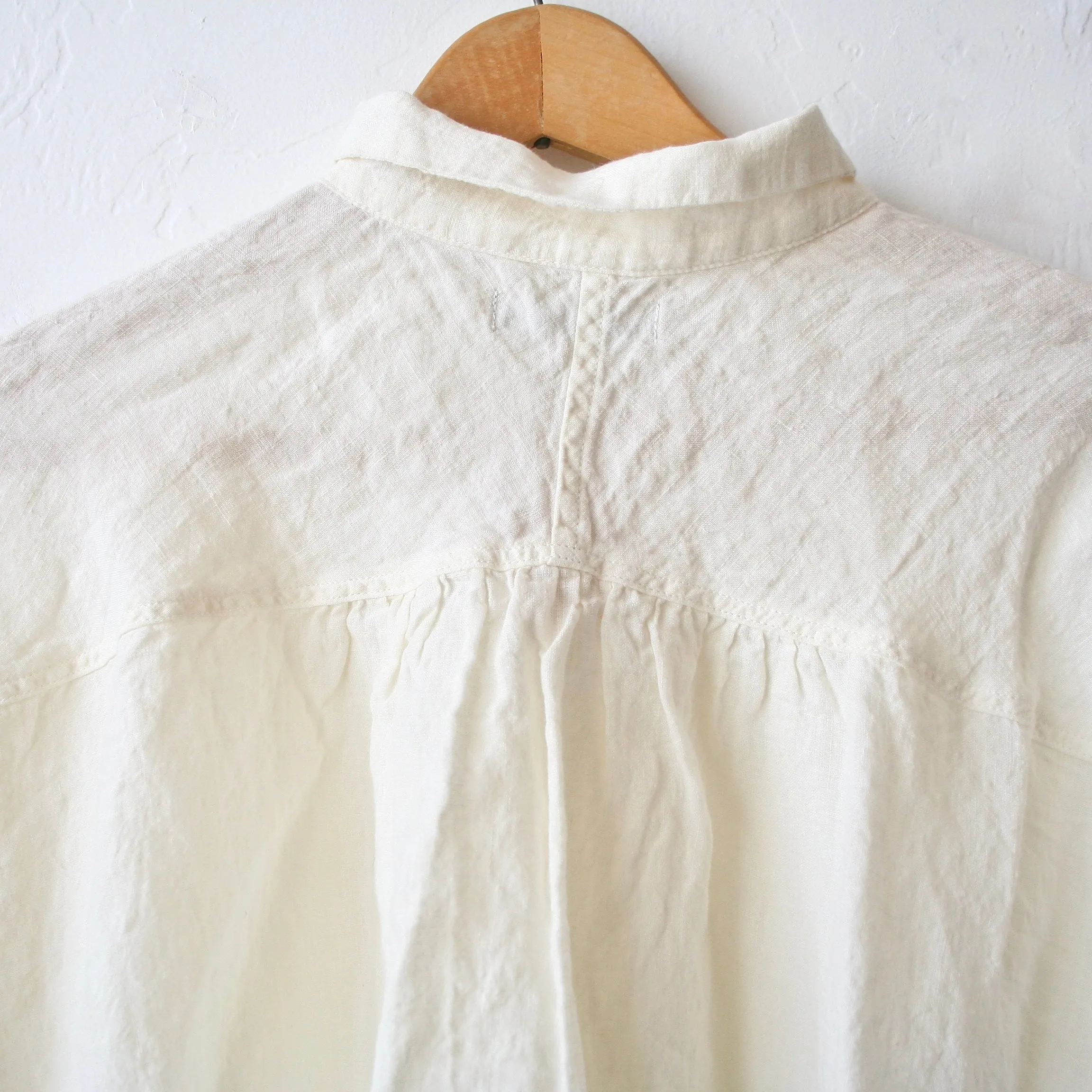 Ichi Antiquités Linen Shirt - Cream