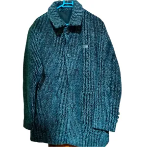 INSTOCK - Lapel woolen coat for men autumn and winter woolen