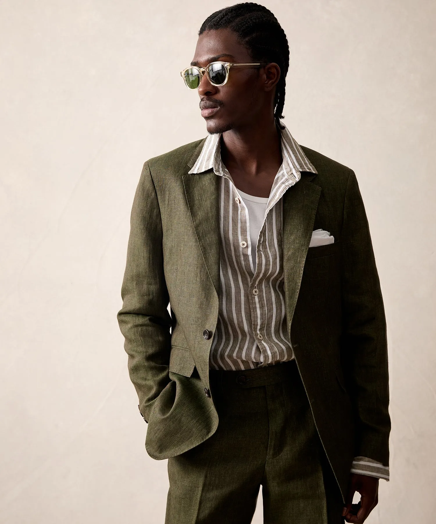 Italian Linen Sutton Jacket