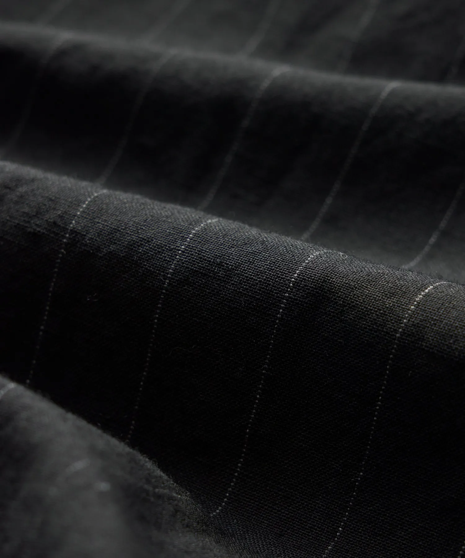 Italian Wool Linen Two-Pocket Overshirt