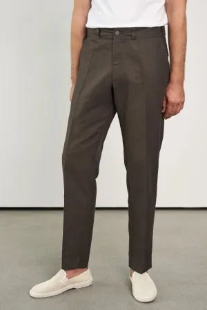 jostha trousers in linen coffee