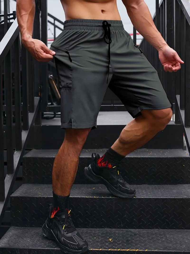 Julian | Men’s Sport Shorts with Zipper Pocket