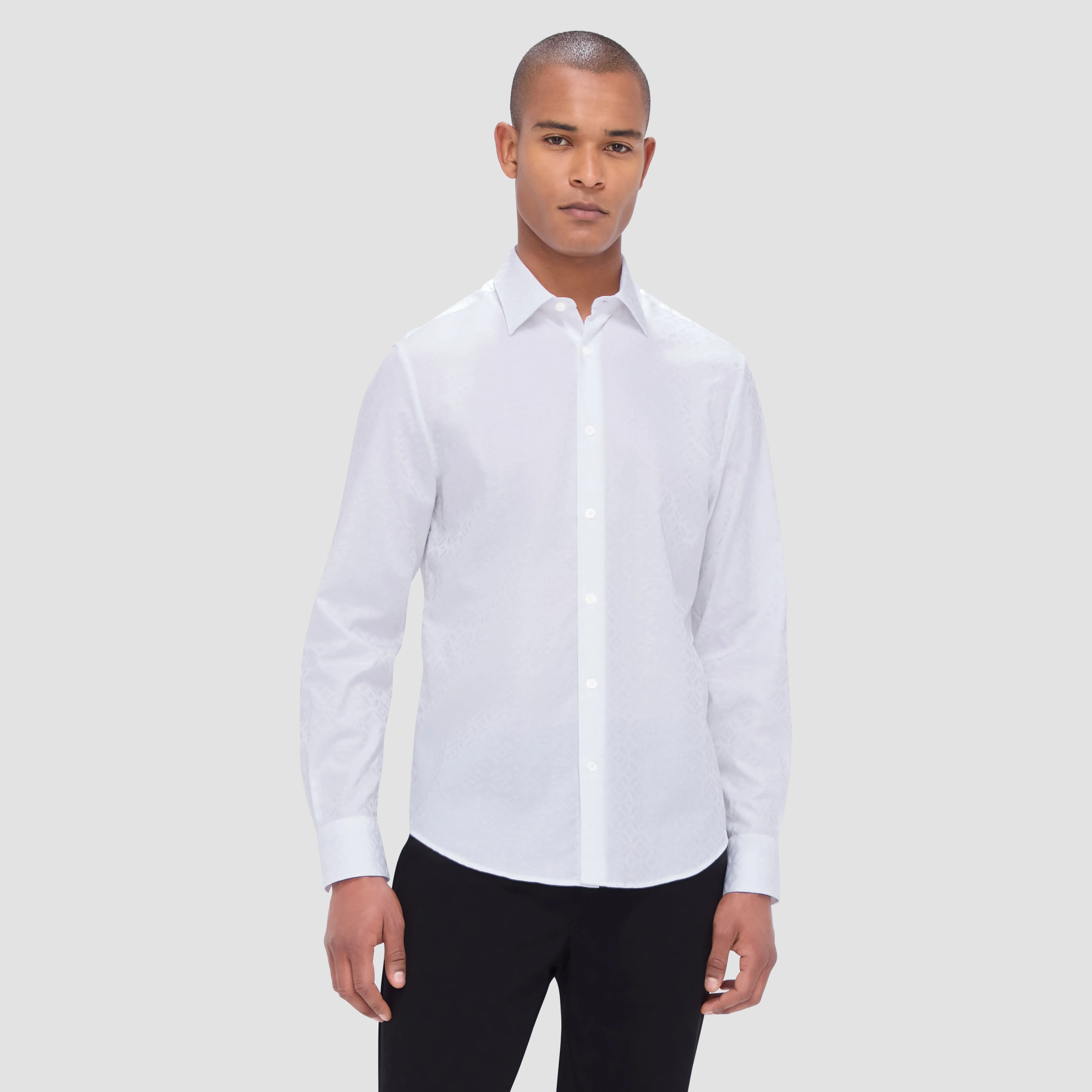 Julian Tonal Jacquard Shirt
