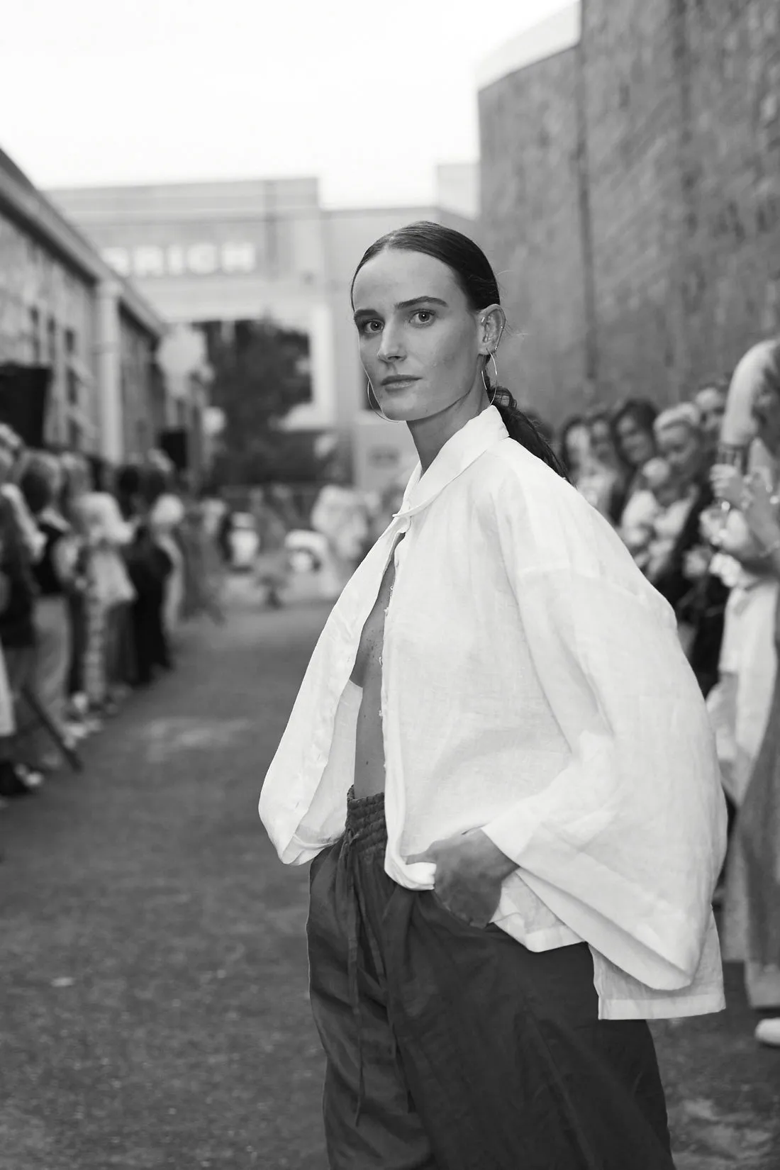 June Linen Shirt White