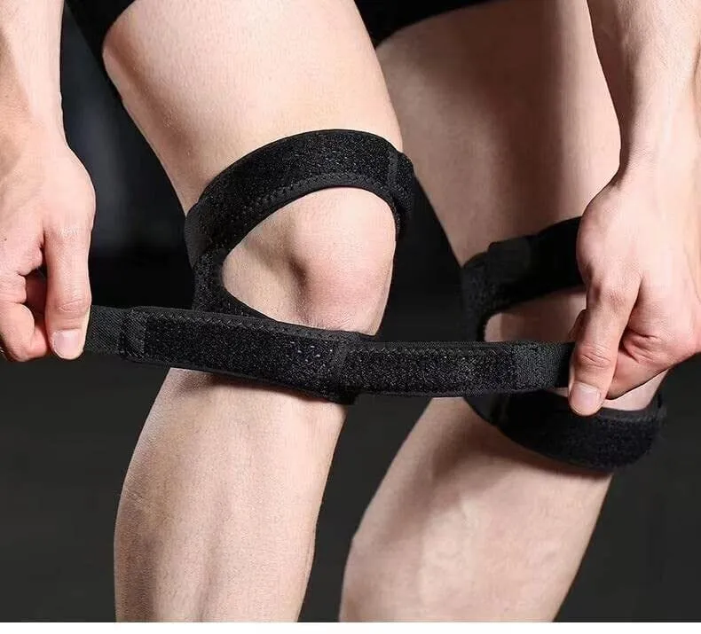 Kneerix™️ Adjustable Neoprene Knee Strap (Pack of 2)