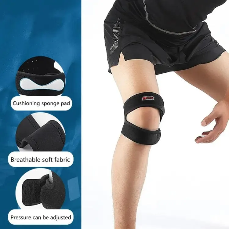 Kneerix™️ Adjustable Neoprene Knee Strap (Pack of 2)