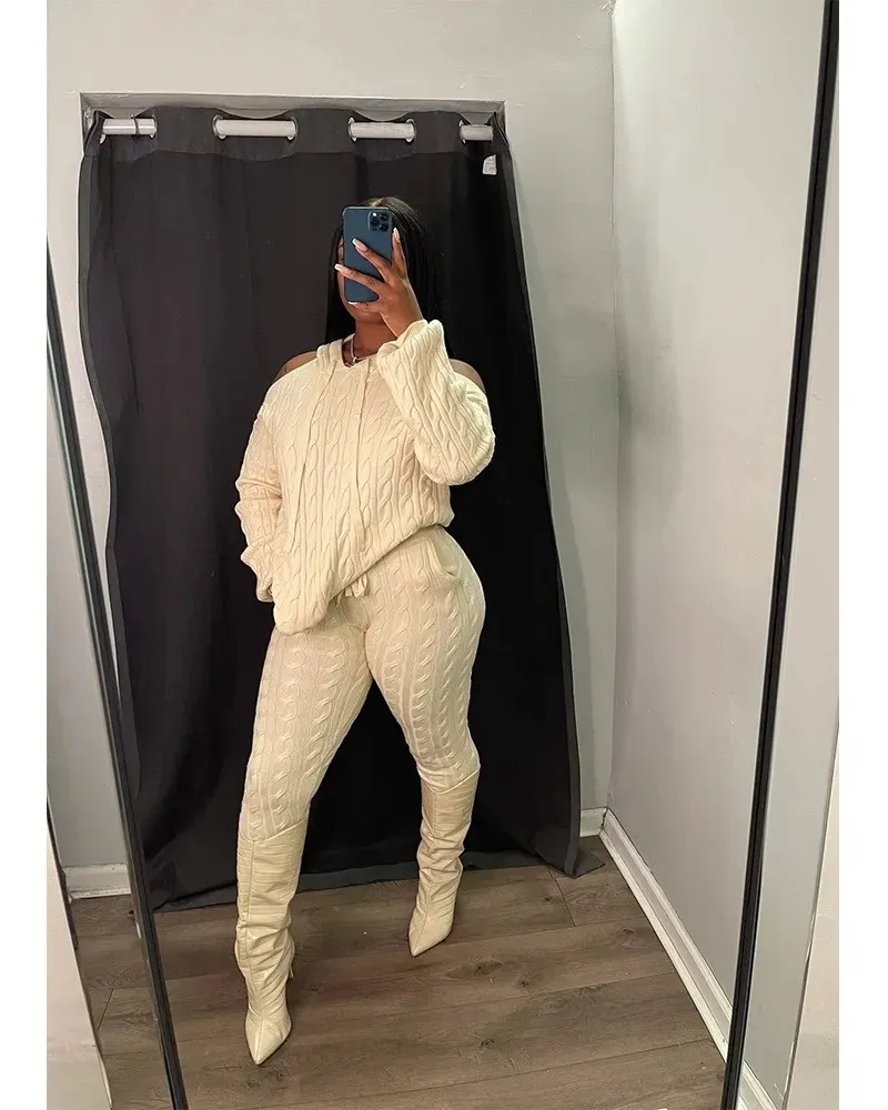 Knit Sweater 2 Pcs Set