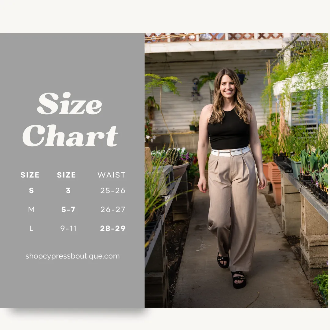 Landry Wide Leg Pleated Pants