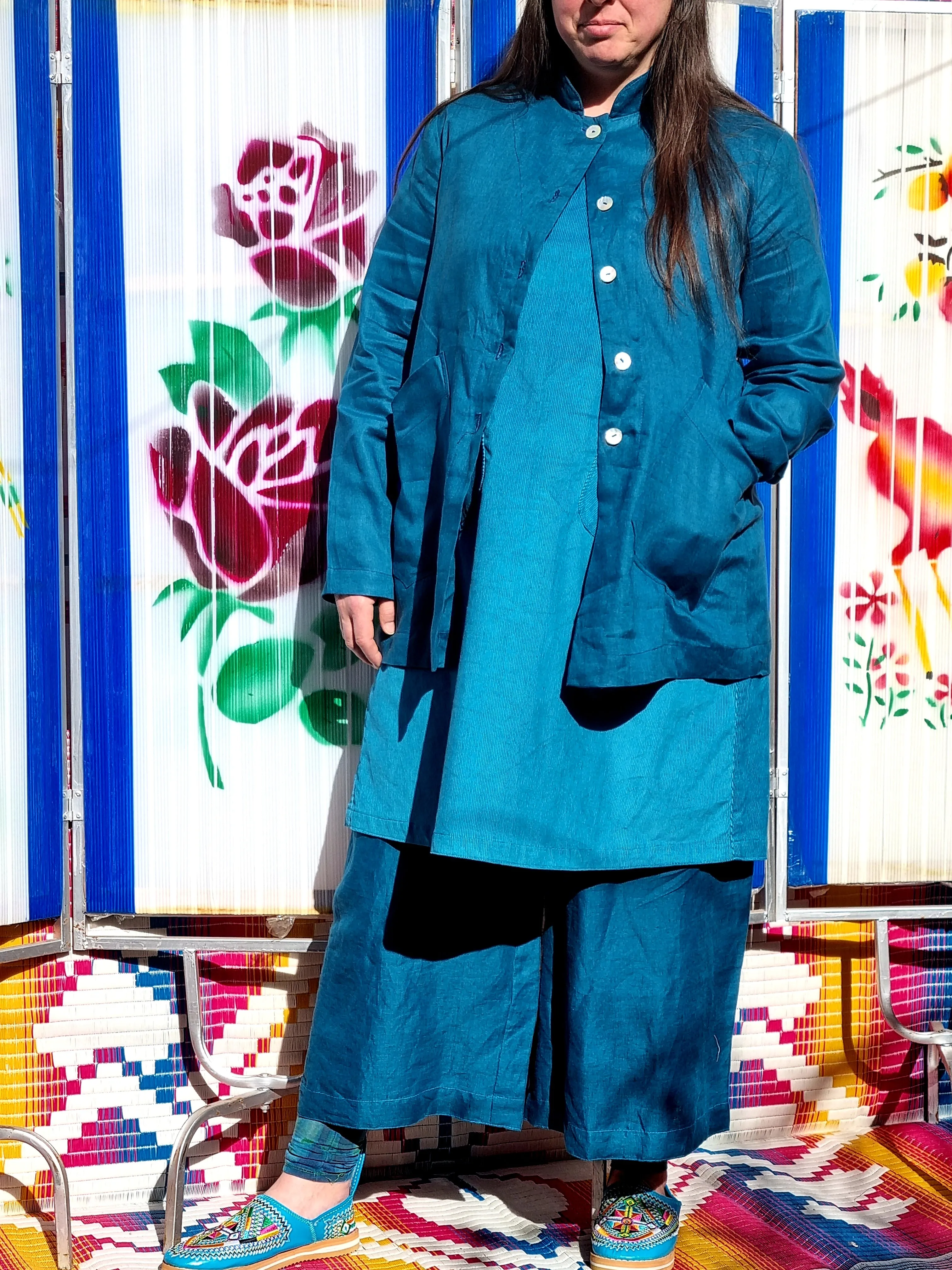 Linen culottes *SALE PRICE