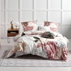 Linen House White Annette Duvet Cover Set