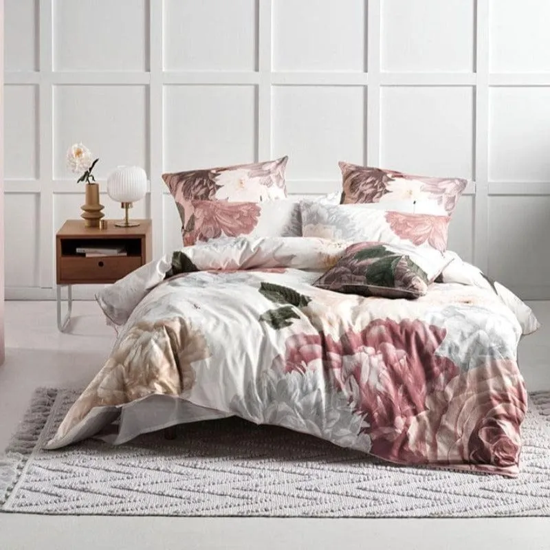 Linen House White Annette Duvet Cover Set