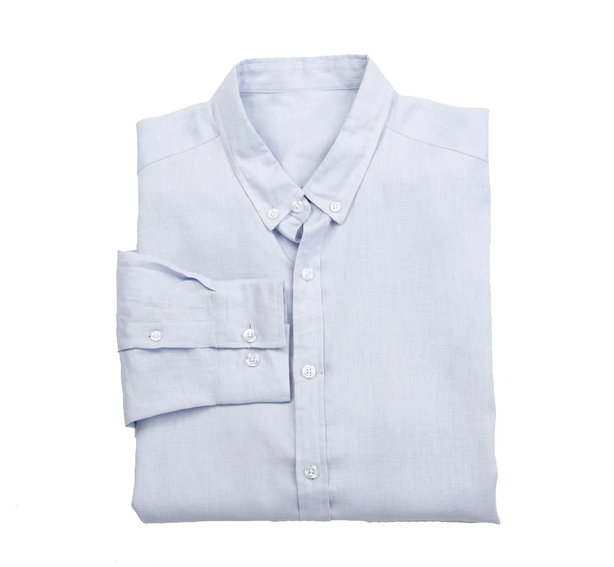 Linen ShIrt - Blue by Bermies Swimwear