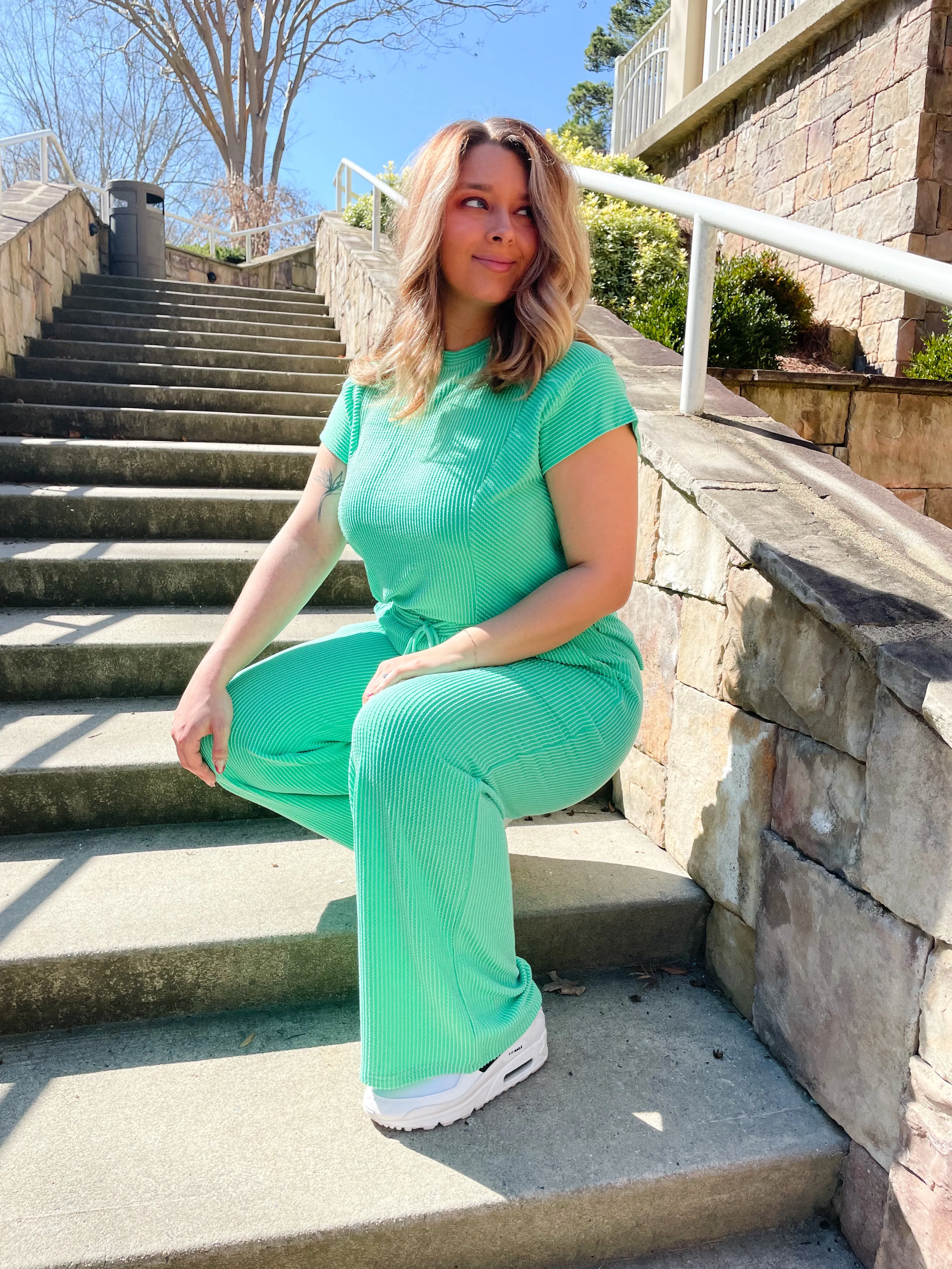 Lucky Charm Corded Pant Set