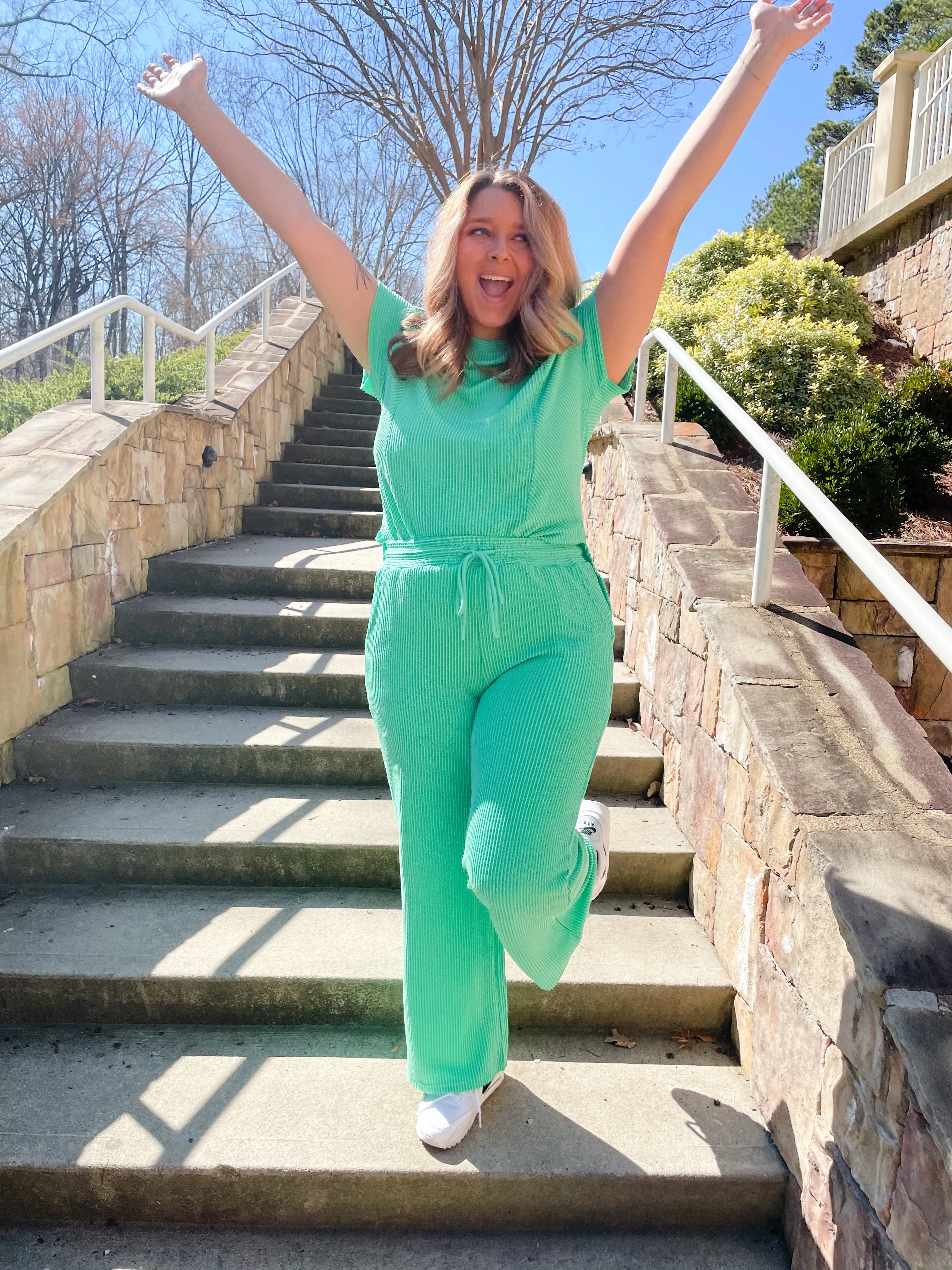 Lucky Charm Corded Pant Set