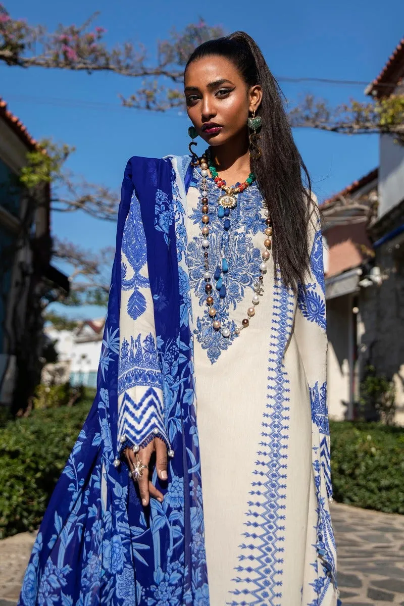 M221-002B-CI | Sana Safinaz Muzlin Spring Collection 2022 Vol 1  | Unstitched Printed Lawn Suits