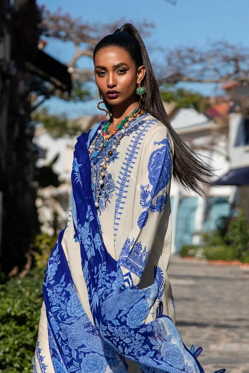 M221-002B-CI | Sana Safinaz Muzlin Spring Collection 2022 Vol 1  | Unstitched Printed Lawn Suits