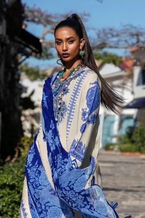 M221-002B-CI | Sana Safinaz Muzlin Spring Collection 2022 Vol 1  | Unstitched Printed Lawn Suits