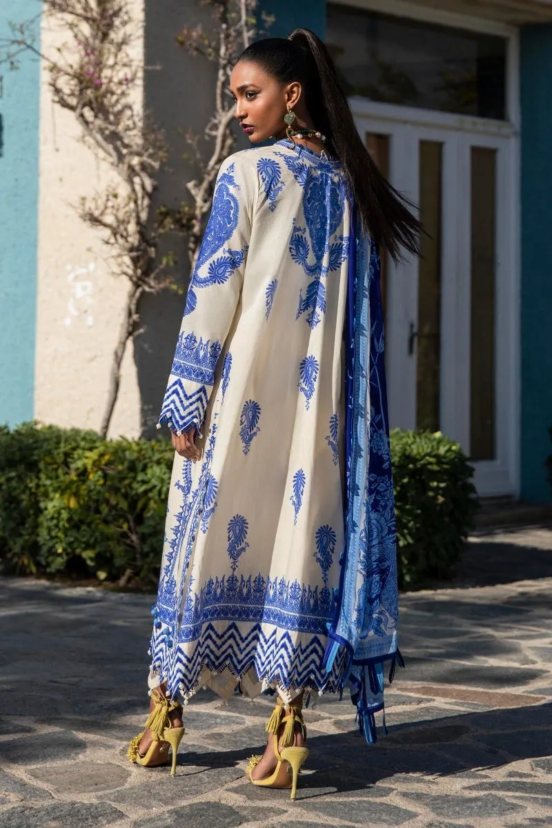 M221-002B-CI | Sana Safinaz Muzlin Spring Collection 2022 Vol 1  | Unstitched Printed Lawn Suits
