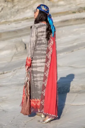 M221-013B-CI | Sana Safinaz Muzlin Spring Collection 2022 Vol 1  | Unstitched Printed Lawn Suits
