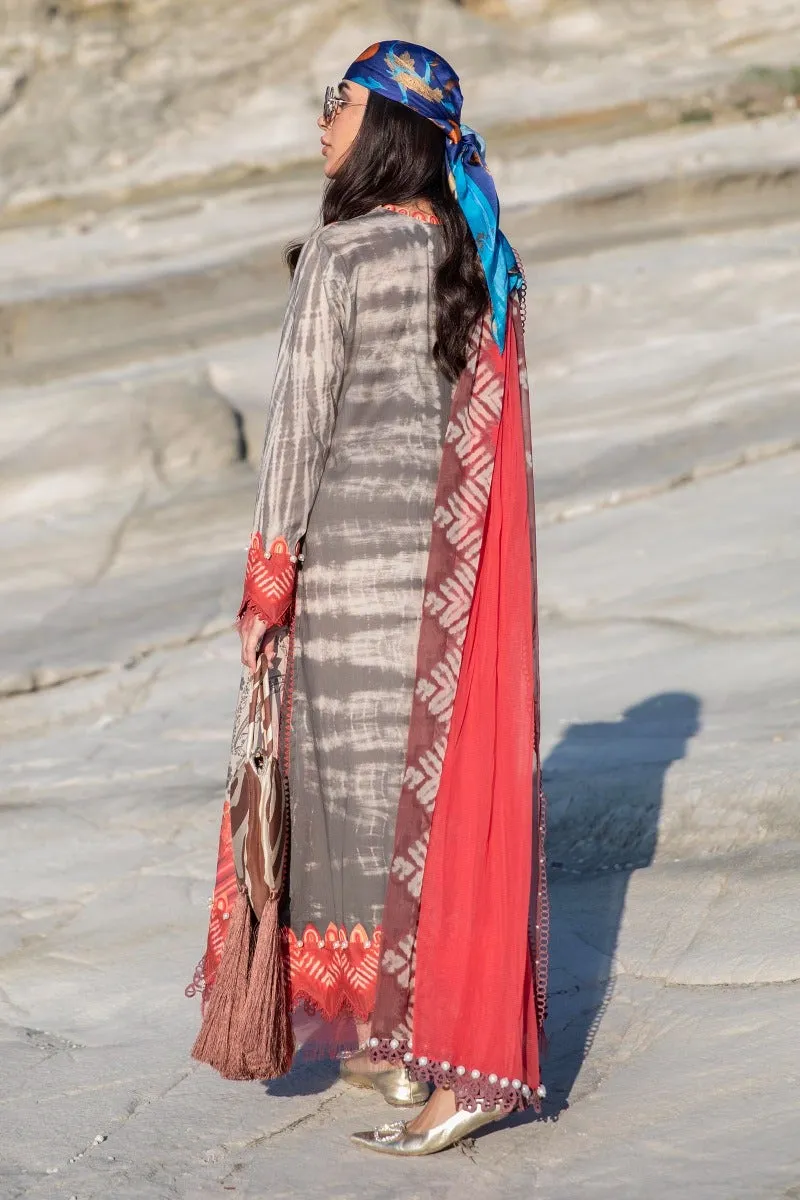 M221-013B-CI | Sana Safinaz Muzlin Spring Collection 2022 Vol 1  | Unstitched Printed Lawn Suits
