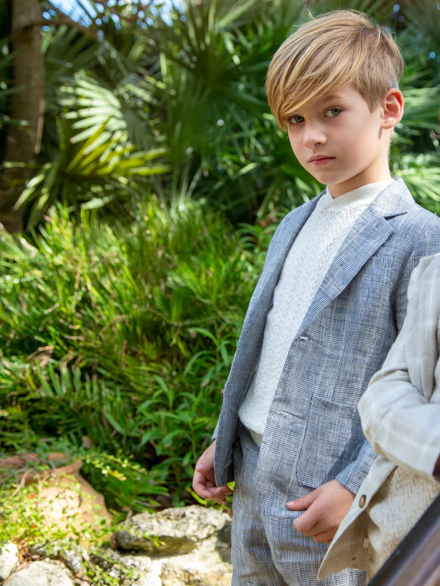 Marled Classic Jacket - Navy