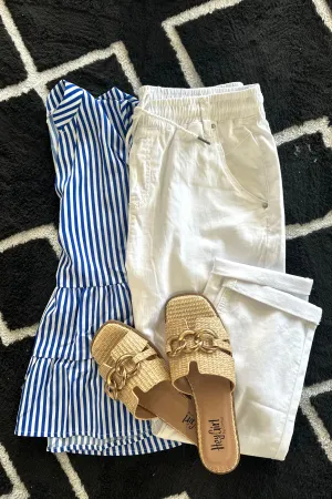 Mattie White Pants