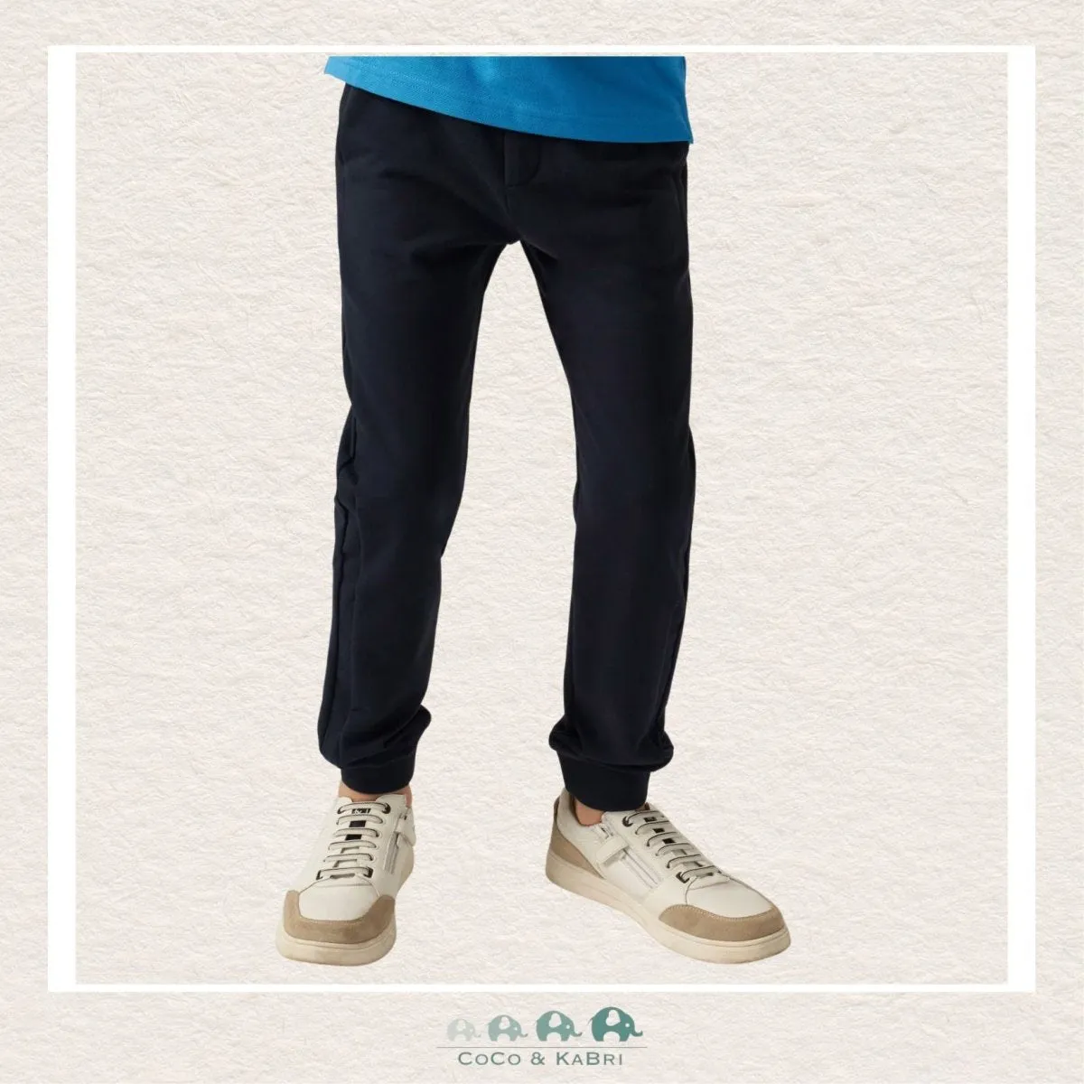 Mayoral: Boys Fleece Jogging Pants - Navy