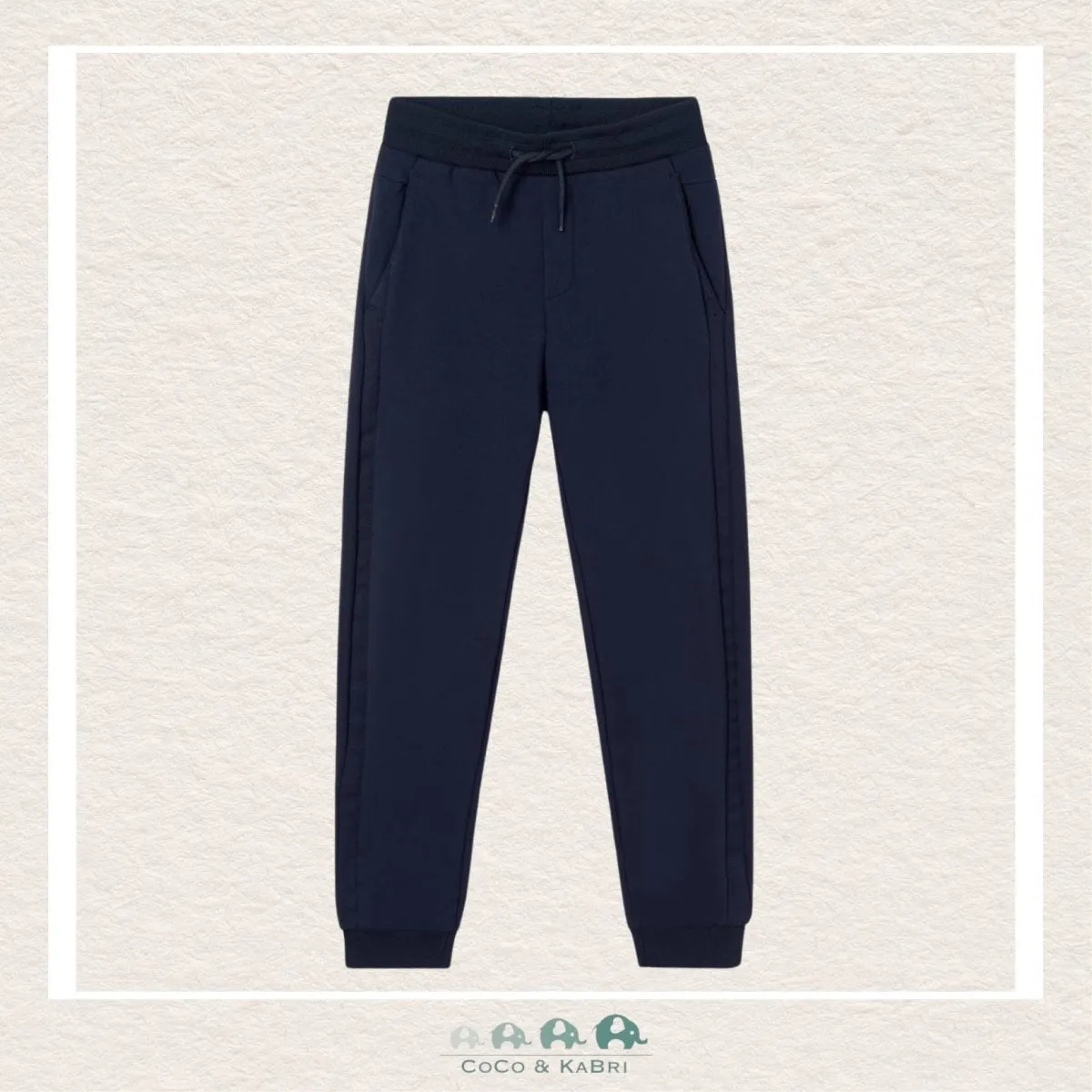 Mayoral: Boys Fleece Jogging Pants - Navy
