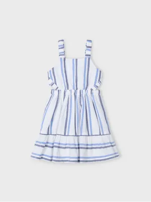 Mayoral Junior Girl Striped Summer Dress