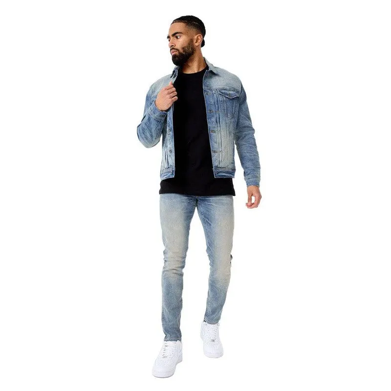 Men's Boulder Denim Trucker Jacket, Death Valley