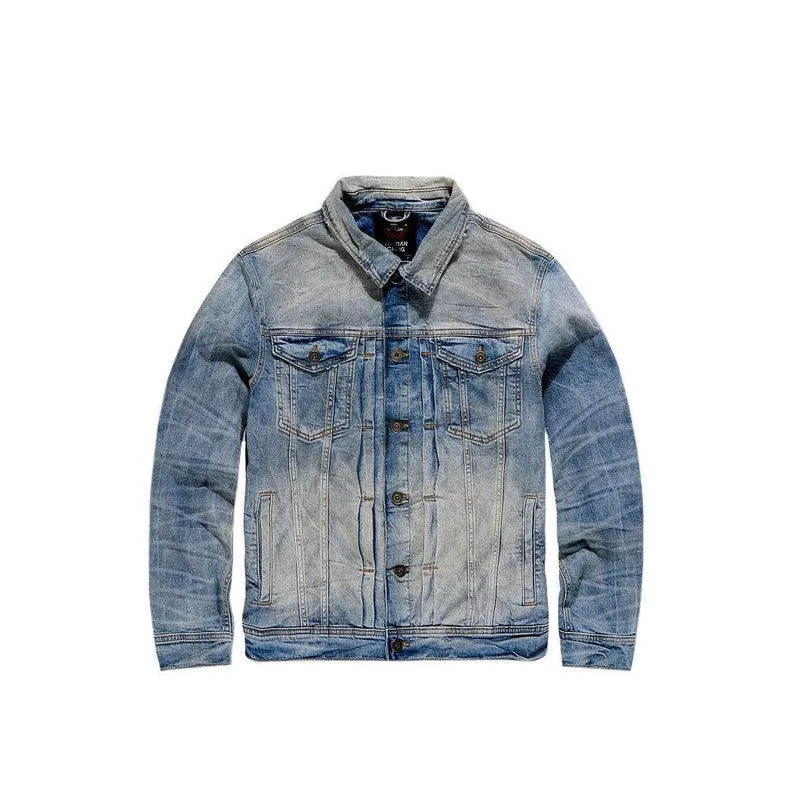 Men's Boulder Denim Trucker Jacket, Death Valley