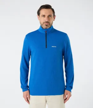 MEN'S MUSTO FAST DRY 1/2 ZIP TOP - ARUBA BLUE