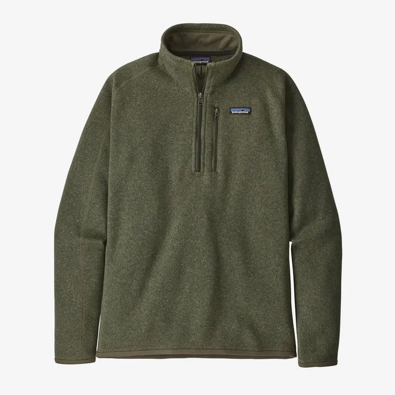 Men's Patagonia | Better Sweater Quarter Zip | Industrial Green