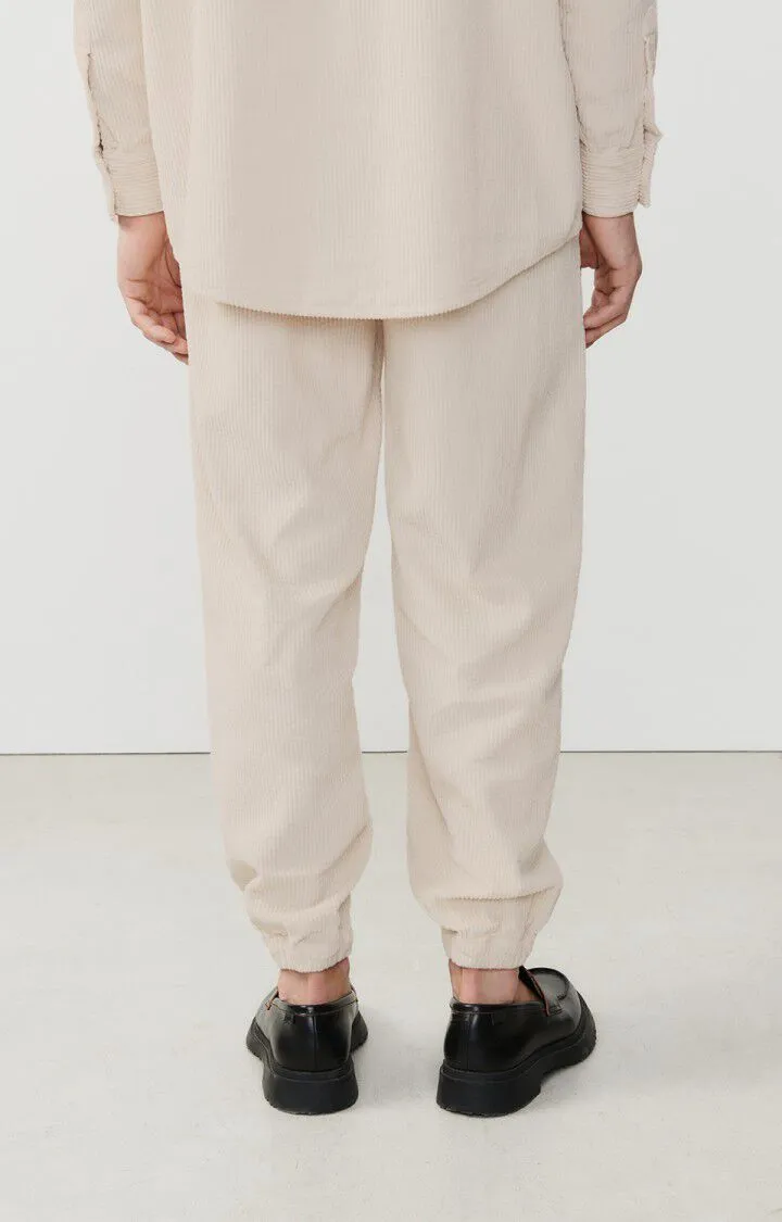 MEN'S TROUSERS PADOW - ECRU VINTAGE