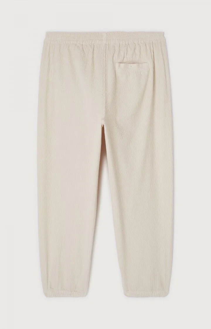 MEN'S TROUSERS PADOW - ECRU VINTAGE
