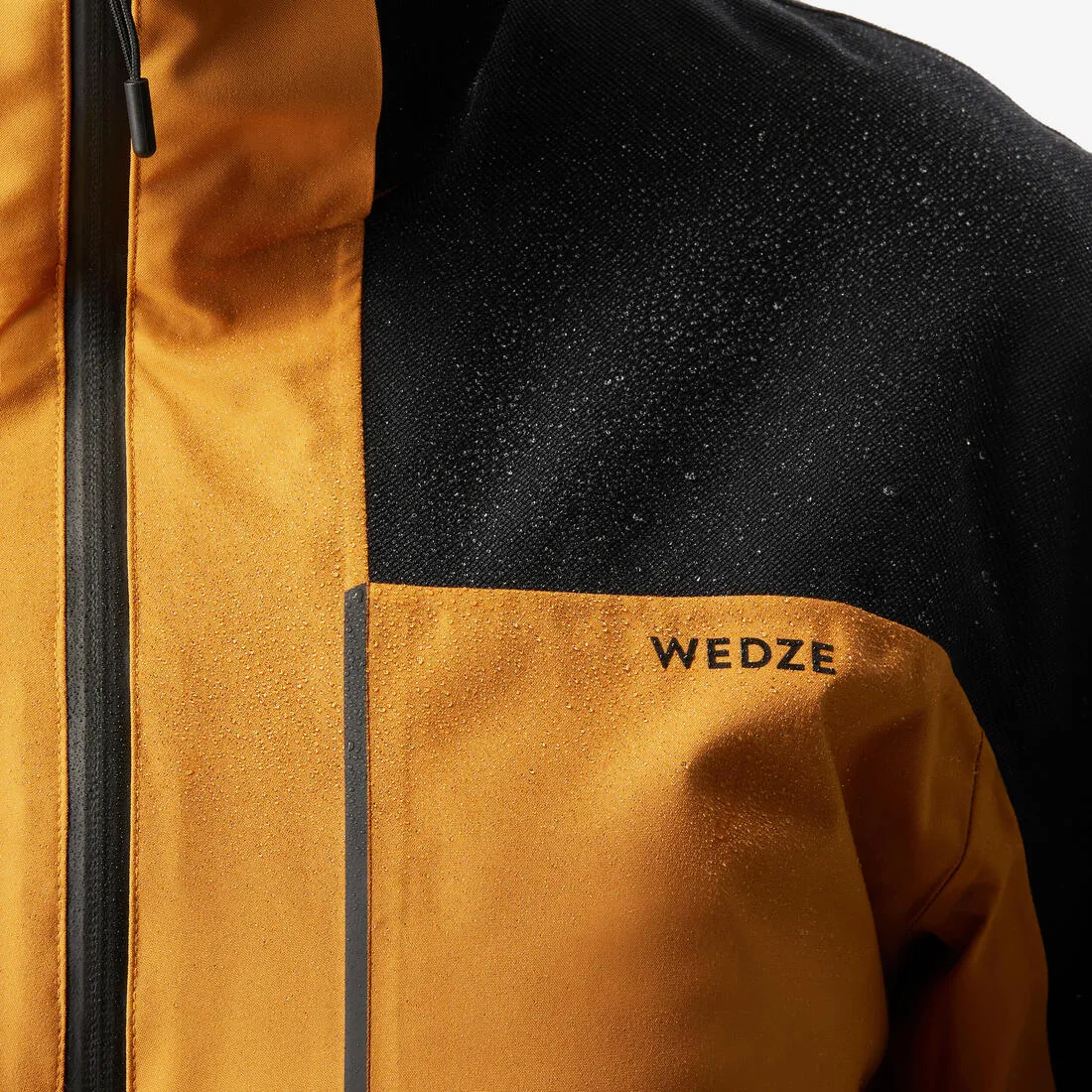 Men's Waterproof and Durable Ski Jacket 500 SPORT-Camel and