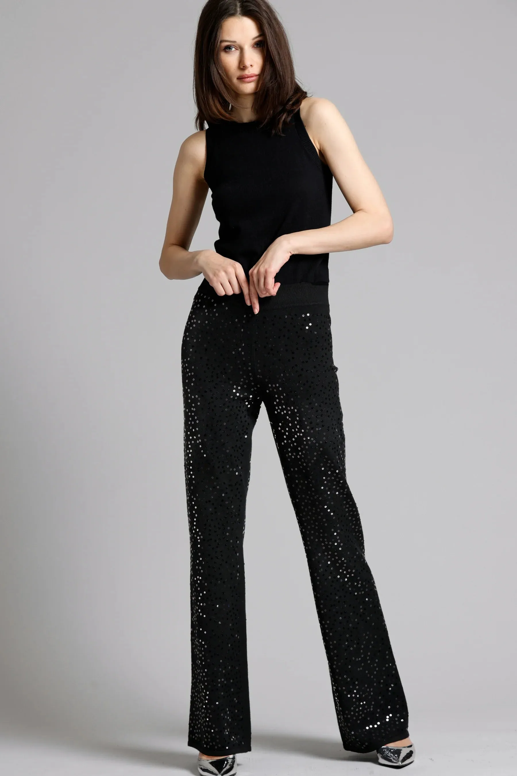 Minnie Rose Sequin Pant