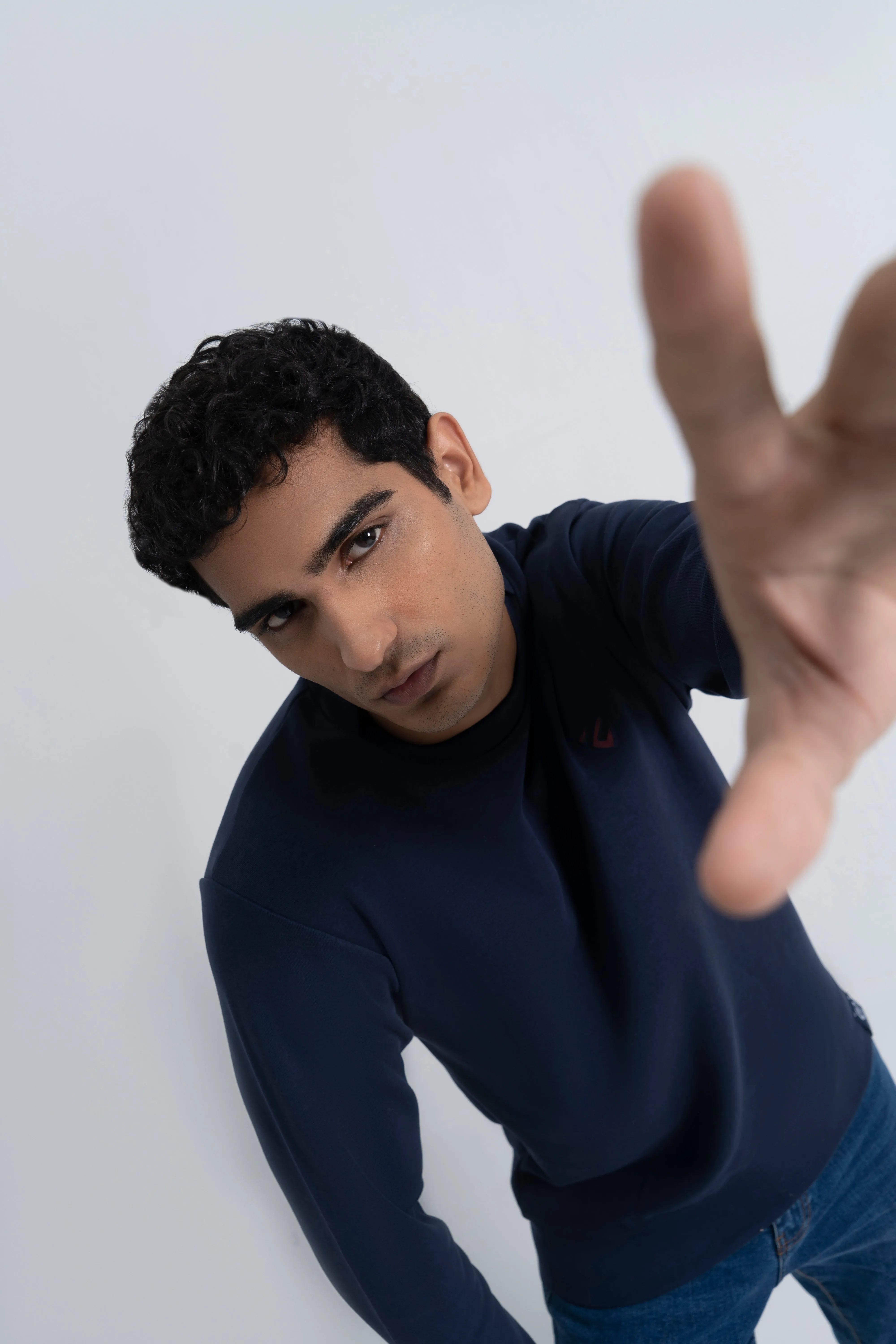Navy Basic Sweatshirt