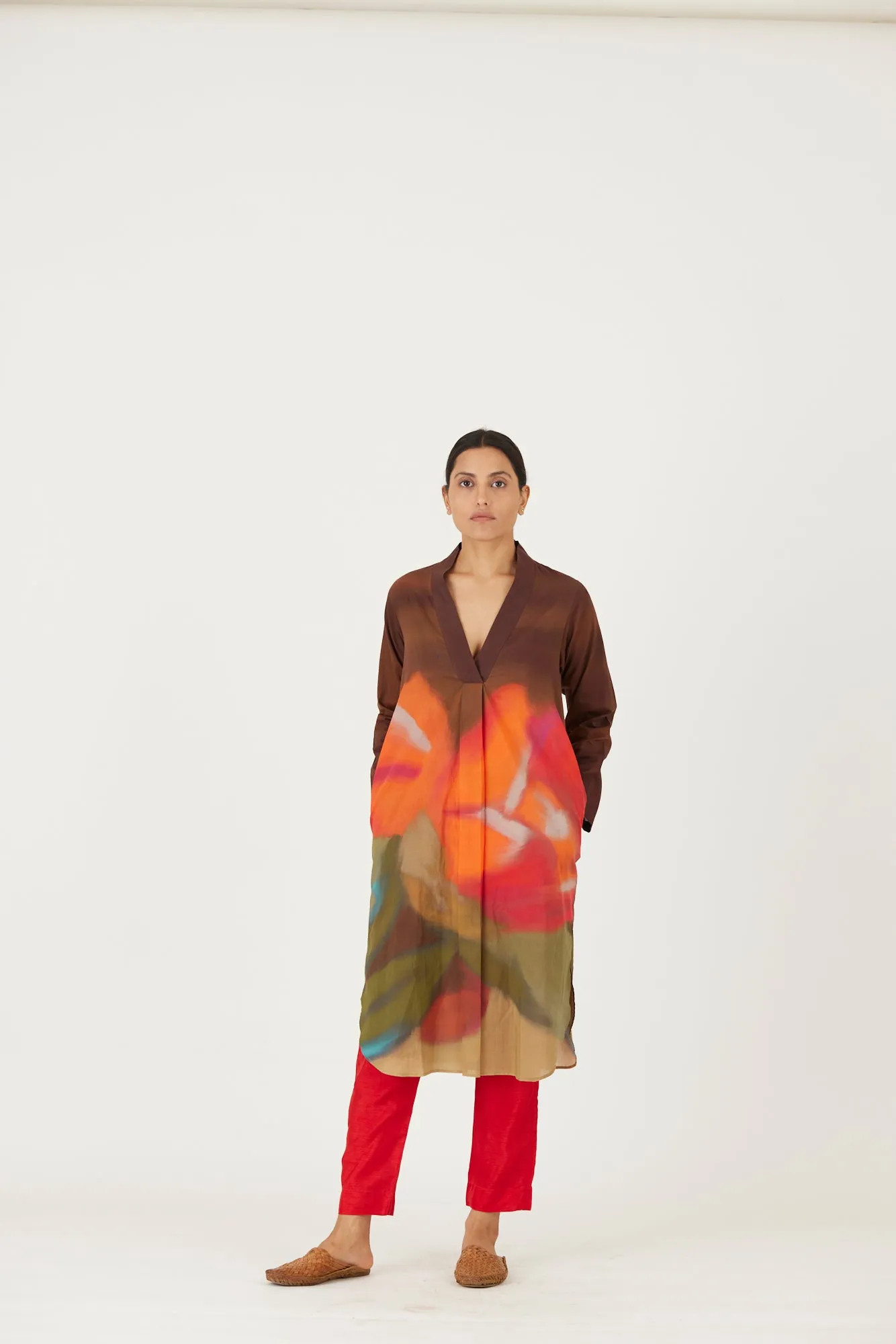 New Season Fall 24/Summer 25-Coord Set-Cotton-Lola Multi Color-YAMLS47-Fashion Edit Yam