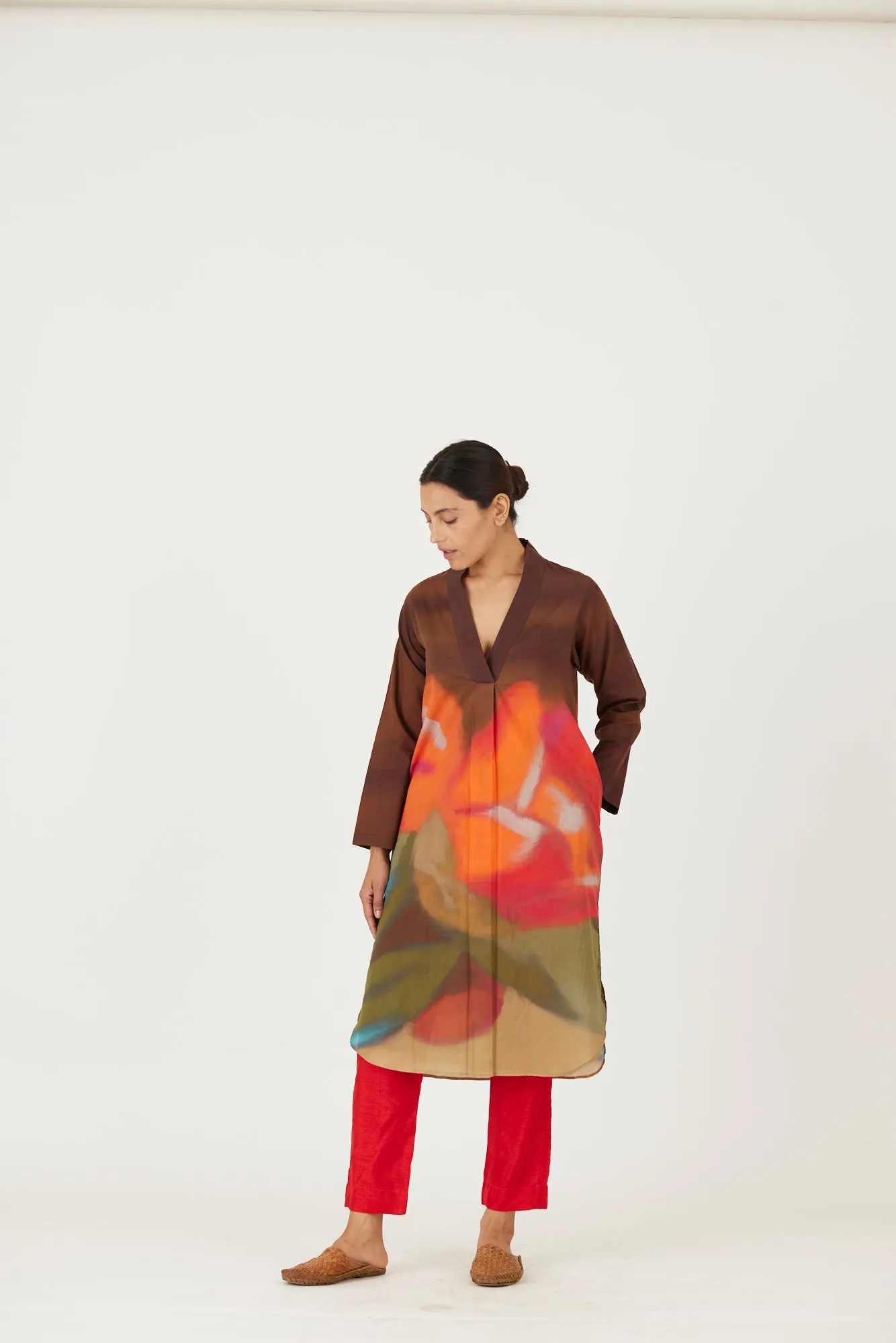 New Season Fall 24/Summer 25-Coord Set-Cotton-Lola Multi Color-YAMLS47-Fashion Edit Yam