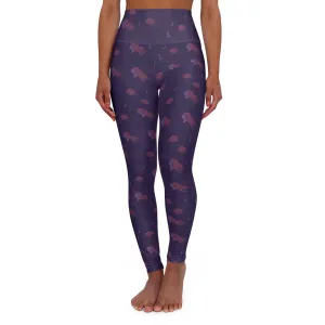 Oceanscape High Waisted Yoga Leggings for Comfort and Style