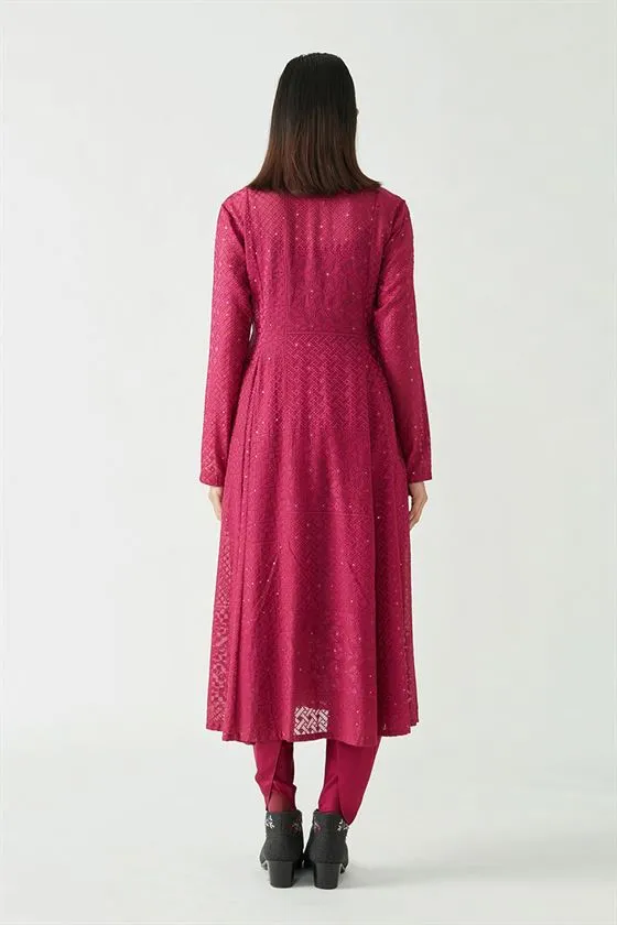 Payal Pratap   -   View with A Room  Olivia Embroidered Kurta Set (3 Pcs)