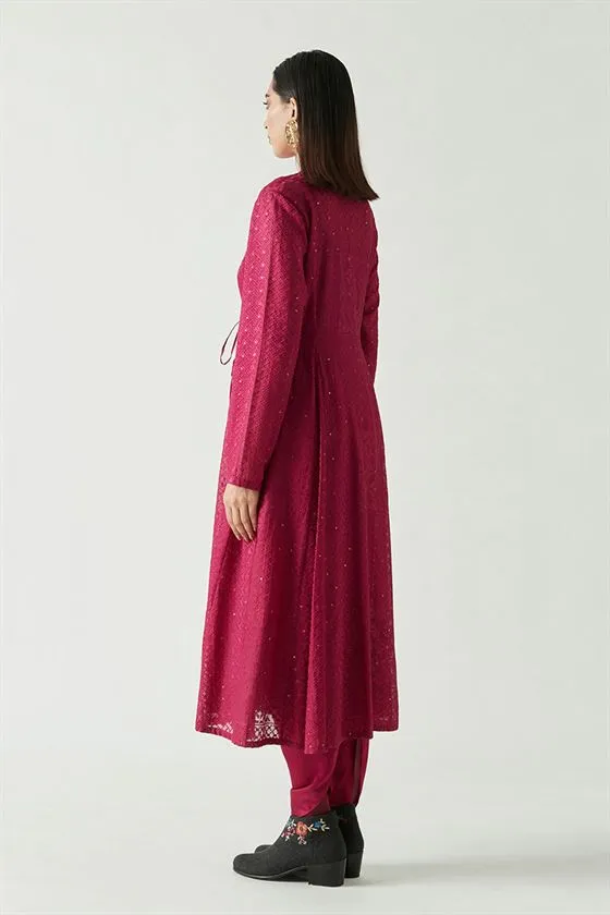 Payal Pratap   -   View with A Room  Olivia Embroidered Kurta Set (3 Pcs)