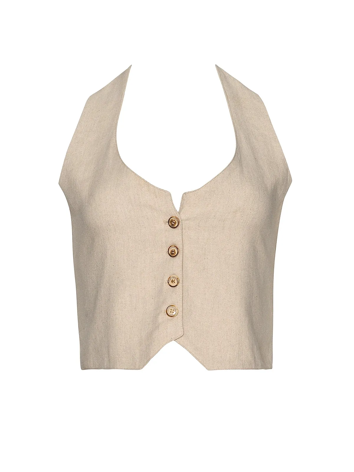 Payton Linen Top ::RET