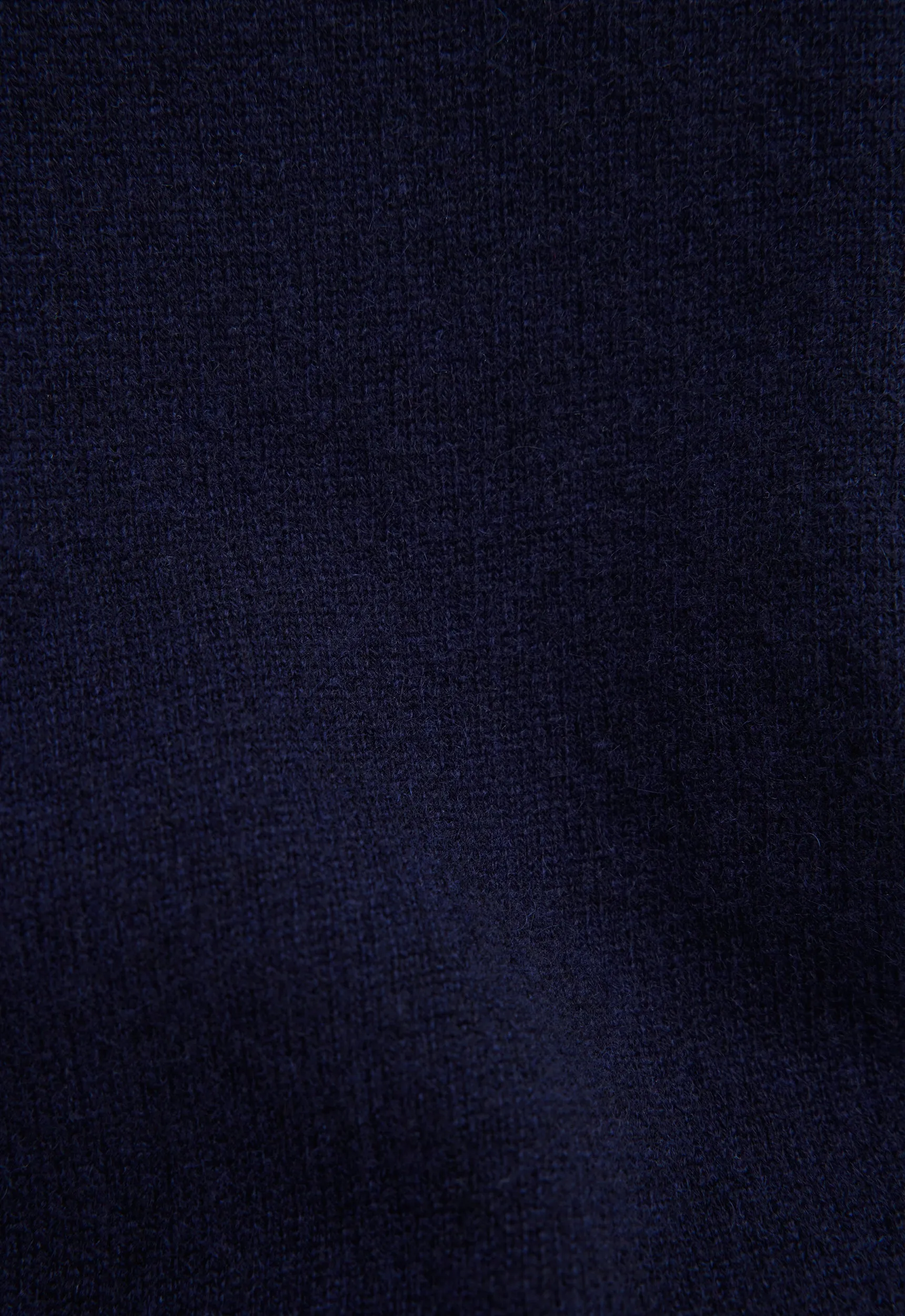 Peter Cashmere Sweater - Darkest Navy