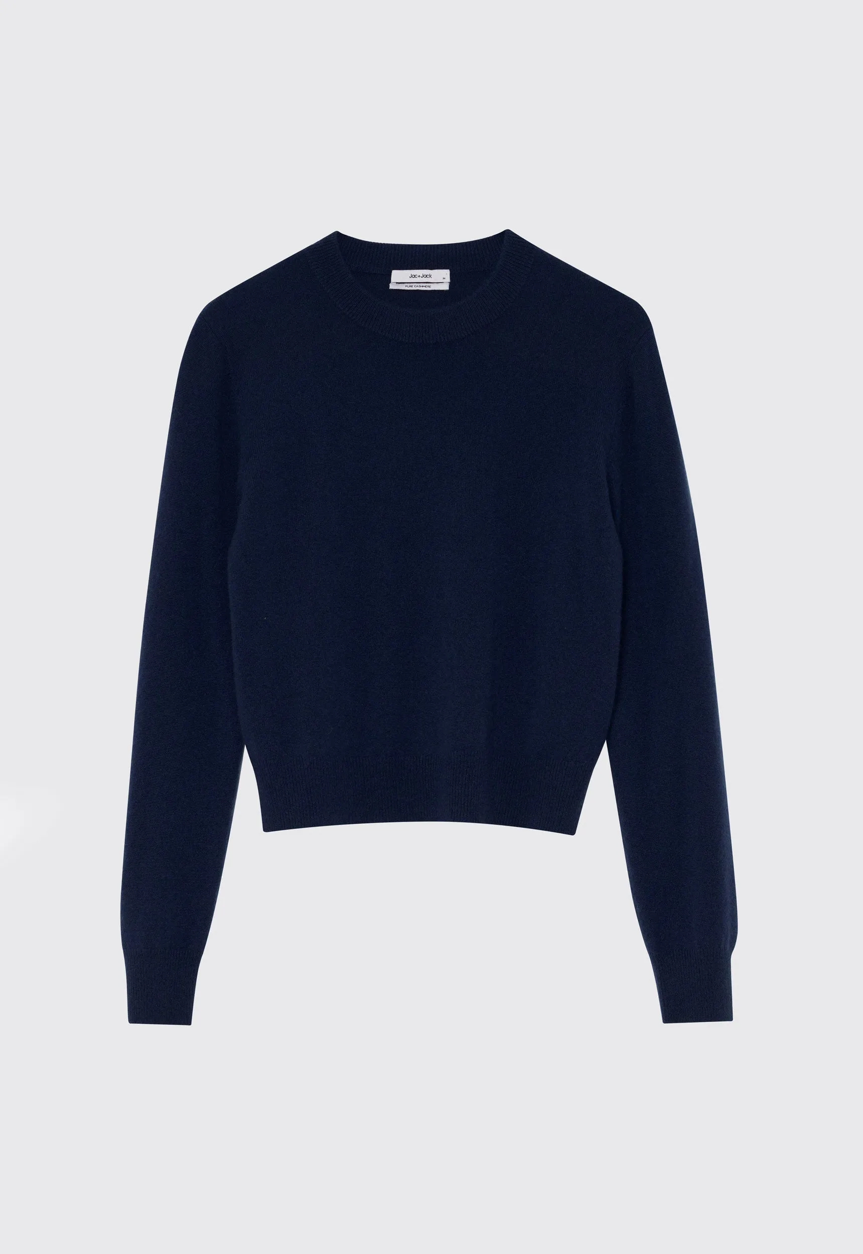 Peter Cashmere Sweater - Darkest Navy