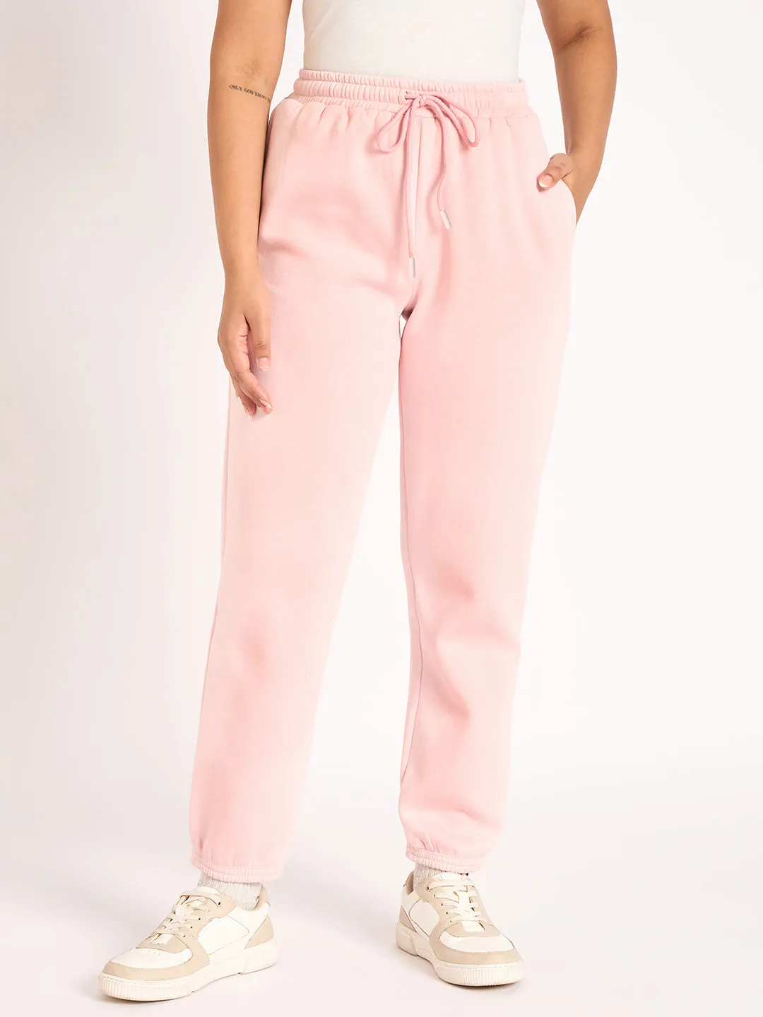 Pink Fleece Jogger