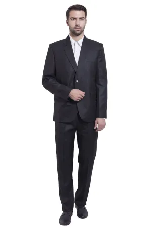 Poly Viscose Black Suit