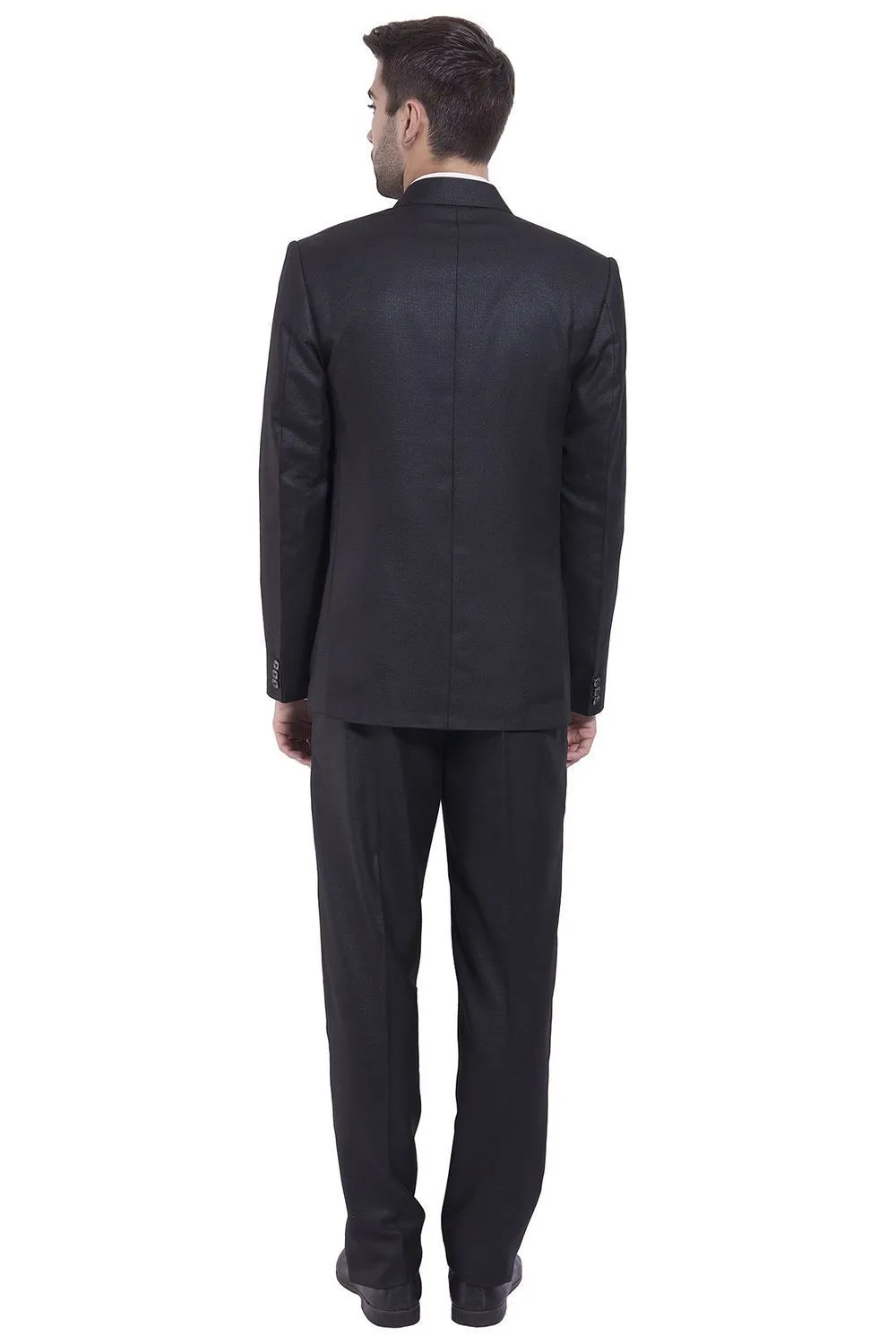 Poly Viscose Black Suit